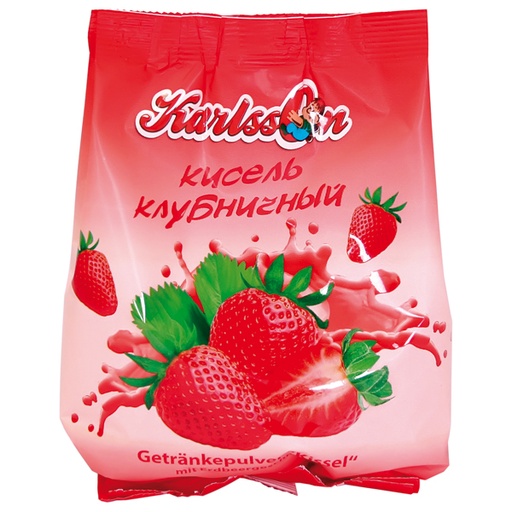 Drankpoeder "Kissel" met aardbeiensmaak