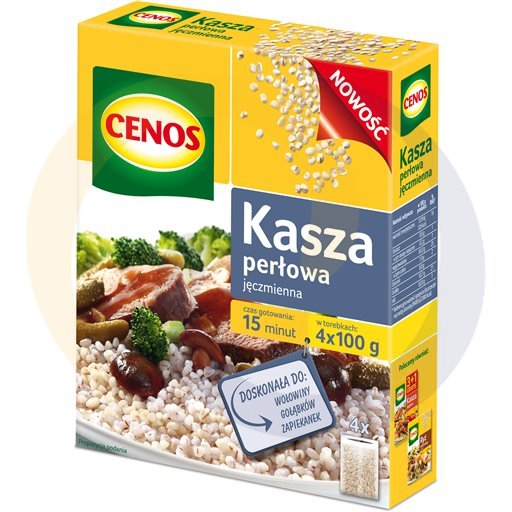 Cenos Parelcouscous 400 g (4 Zakken)