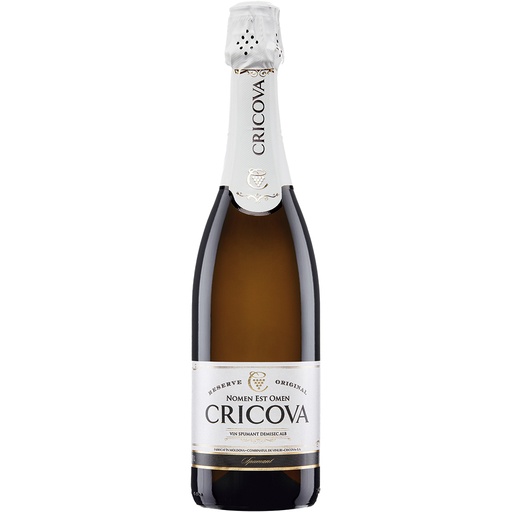 "CRICOVA" Mousserende Wijn, Wit, Halfdroog, 12,5% vol.