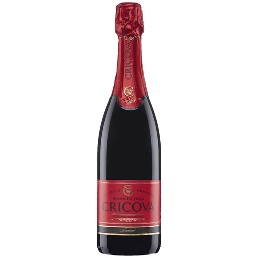 "CRICOVA" Mousserende Wijn, Rood, halfdroog, 12,5% vol.