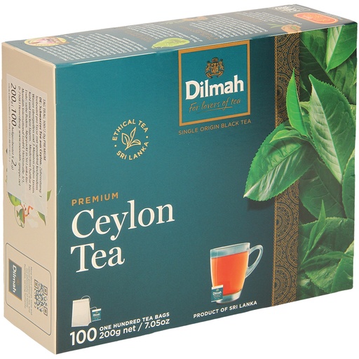 Zwarte Thee uit Ceylon 100 x 2g