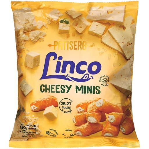 Мини-выпечка из слоеного теста с сырной начинкой, глубокой з