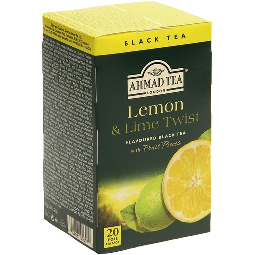 Thee Ahmad Tea met citroen & limoen 20 st. x 2g