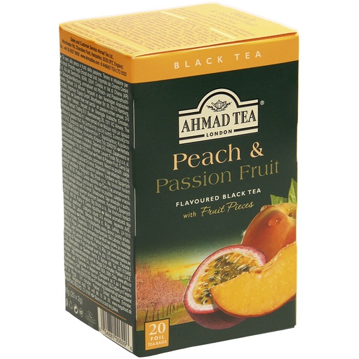 Thee Ahmad Tea met perzik & passievrucht 20 st. x 2g