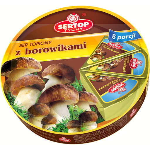 Verwerkt kaas 140g kaasringen Grzybowy Sertop