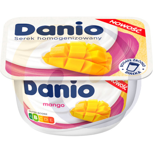 Danone Homogene kaas Danio mango 130g