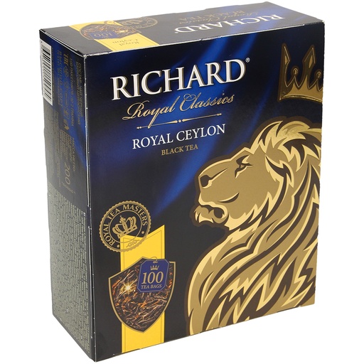 Zwarte thee uit Ceylon "Richard Royal Ceylon" 100 x 2g