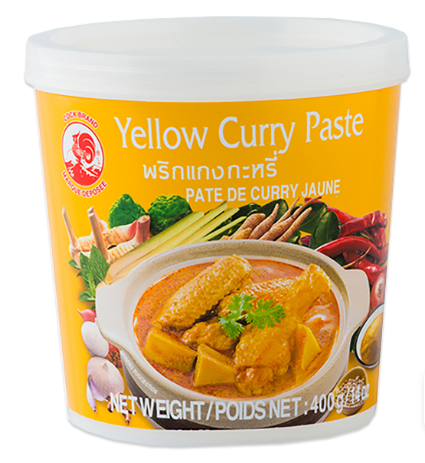 Gele Curry Pasta 400g