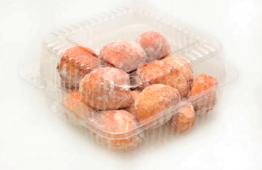 Mini donuts met poedersuiker/jam/maanzaad 170g