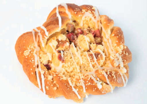 Gebak met rebarber 100g