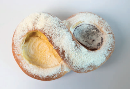 Gebak met maanzaad en kwark 90g