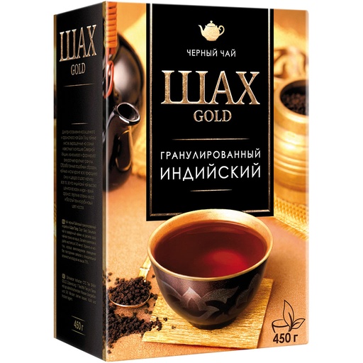 "Shah Gold" Zwarte Indiase thee, gegranuleerd.