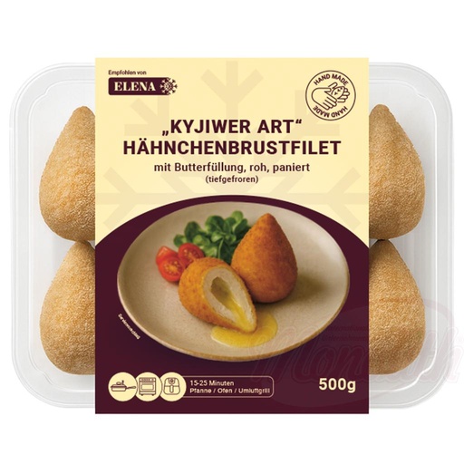 Kipfilet “op Kievse wijze” met botervulling