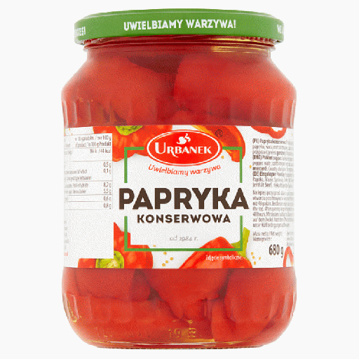 Ingelegde paprika Urbanek