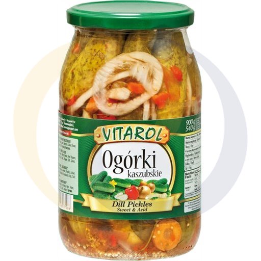 Кашубские огурцы 900 г / 8 шт Витарол
