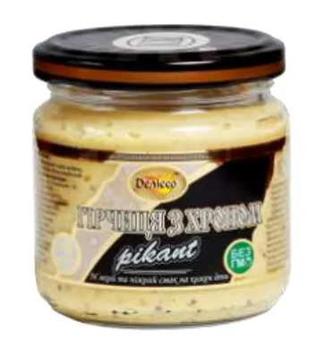 Delisso mierikswortelmosterd 200g