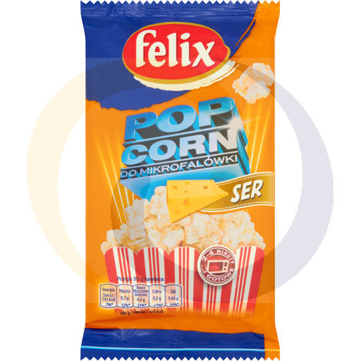 Magnetron kaas popcorn 90g/24st Felix