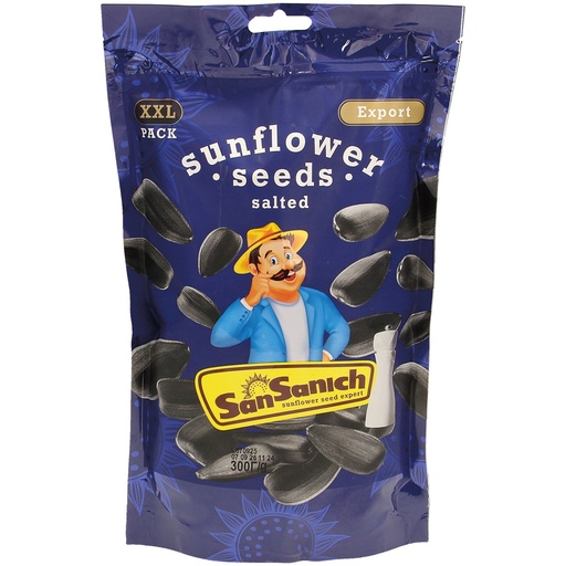 San Sanich - Zonnebloempitten in de schaal, geroosterd en ge