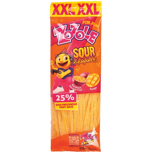 "Zozole Cola" Конфеты желейные со вкусом манго-маракуйи.