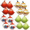 Keramische potjes 750ml set 4 stuks verschillende kleuren