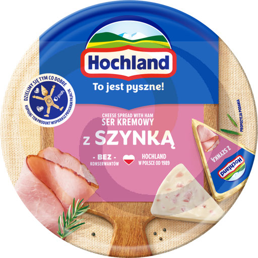 Hochland Roomkaas in Porties met Ham 180 g