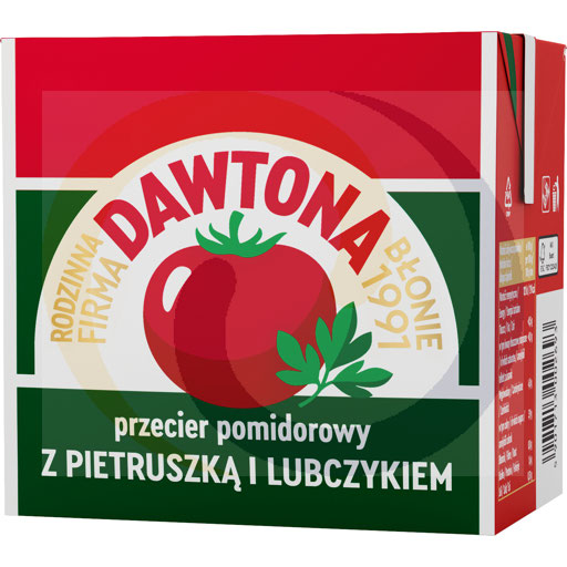 Dawtona Tomatenpuree met Poolse Kruiden 500 g