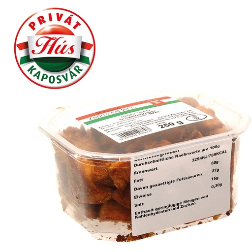 Шкварки свиные по-румынски