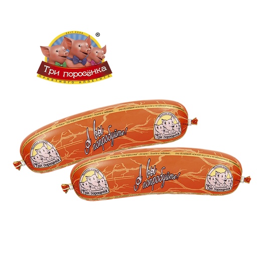 Worst "Lakomka Doktorskaja" eenvoudig met drinkwater en aard