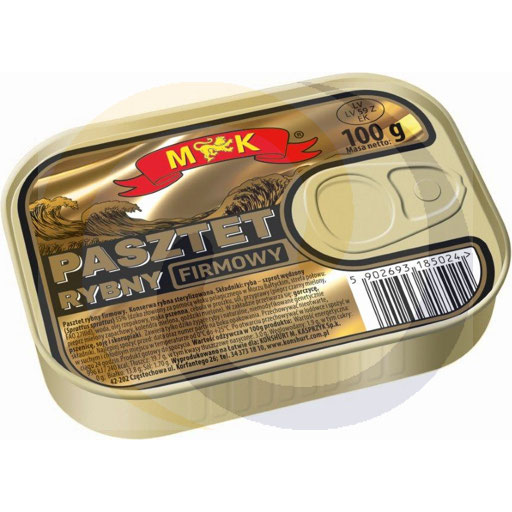 Gepubliceerd vispaté 100g/10st M