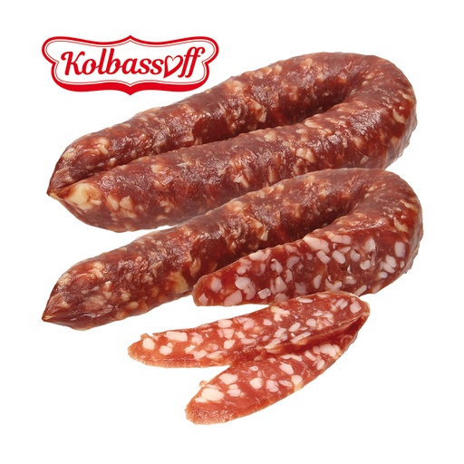 Rauwworst "Klassicheskaja" volgens type plockworst, luchtged