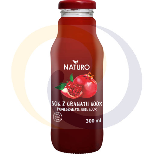 Granaatappelsap 100% glas 0,3l / 6pcs Polbioeco