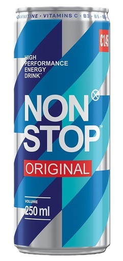 Koffeinhoudende frisdrank, sterk bruisend, gepasteuriseerd