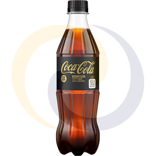 Koolzuurhoudende drank. Coca-Cola Zero Zero pet 0,5l/12 DRS 