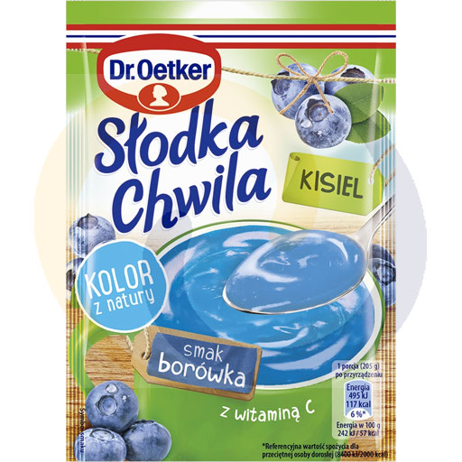 Доктор Эткер Желейка с черникой 30г/35шт