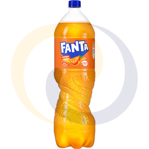 Koolzuurhoudende drank. Fanta Oranje pet 2.0l/8st DRS Coca-C