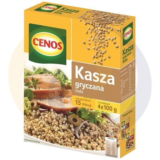 Ценос белая гречка 400 г (4 пакетa)