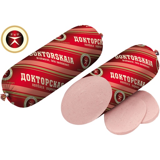 Braadworst, fijn gehakt "Doktorskaja"