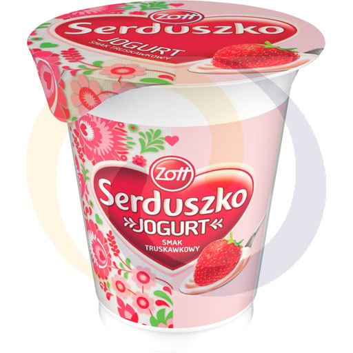 Yoghurt Serduszko Standaard aardbei / framboos / kers 125g Z