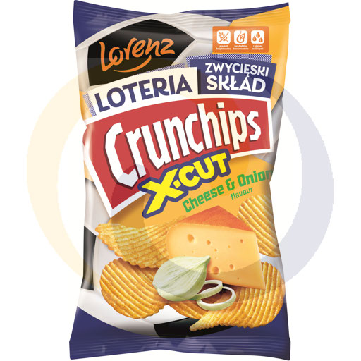 Крънчипс X-Cut сырные чипсы
