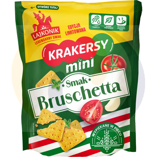 Лайконик мини-брускетта крекеры 100г/14шт Лоренц