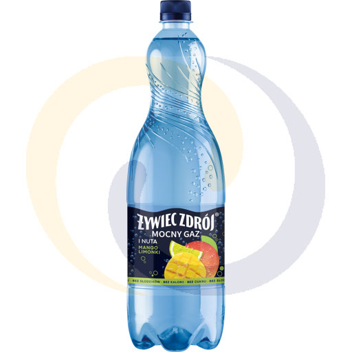Koolzuurhoudende frisdrank met een vleugje mango, lim.pet 1,5l/6 DRS Żywiec Zdrój