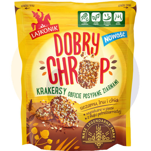 Lajkonik crackers goede crunch 100g/16 stuks Lorenz