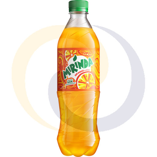 Koolzuurhoudende drank. Mirinda sinaasappel pet 0,5l/12 stuks. DRS Pepsi
