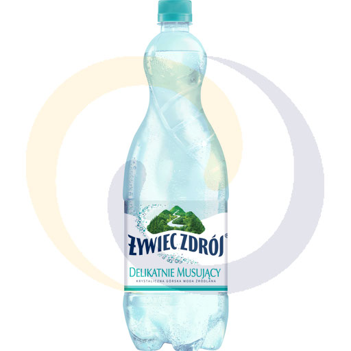 Вода Żywiec, слегка газированная. 1,0 л/6 шт. DRS Żywiec Zdrój