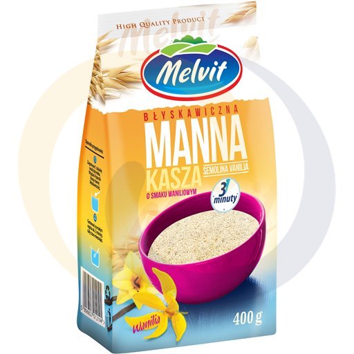Melvit Semolina Vanille Instant 400 g