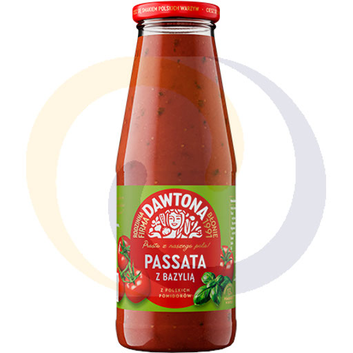 Passata rustica met basilicum 690g / 6stuks Dawton