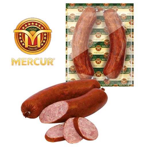 Krakauer pikante Mercur "Kolbasa Otbornaja", gerookt