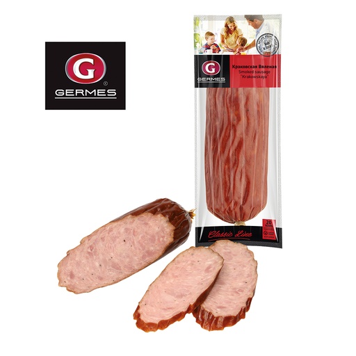 Bouillonworst "Krakowskaya Wjalenaya" in Krakau-stijl gerook