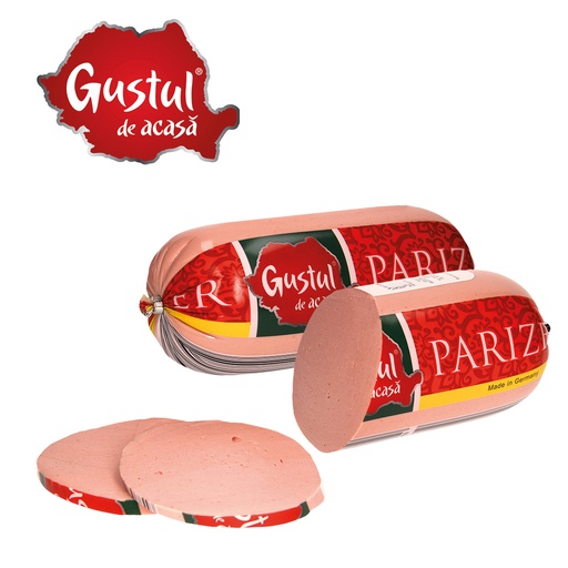 Worst "Parizer" eenvoudig volgens Roemeense stijl