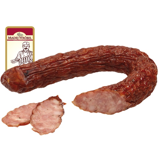 Kолбаса с ягодами можжевельника, копченая, вяленая, с аромат